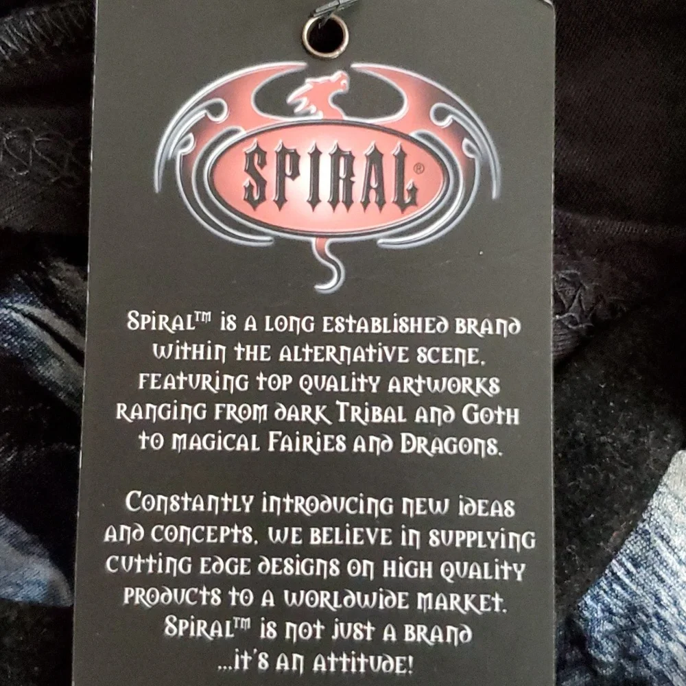 *NWT* Spiral Direct's Raven Heart Hooded Dress - Picture 15 of 16